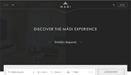 Responsive website for Madi Luxury Stay